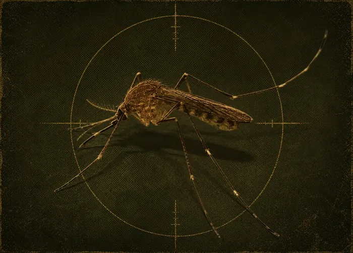 Culex tarsalis mosquito — the primary West Nile carrier in South Dakota